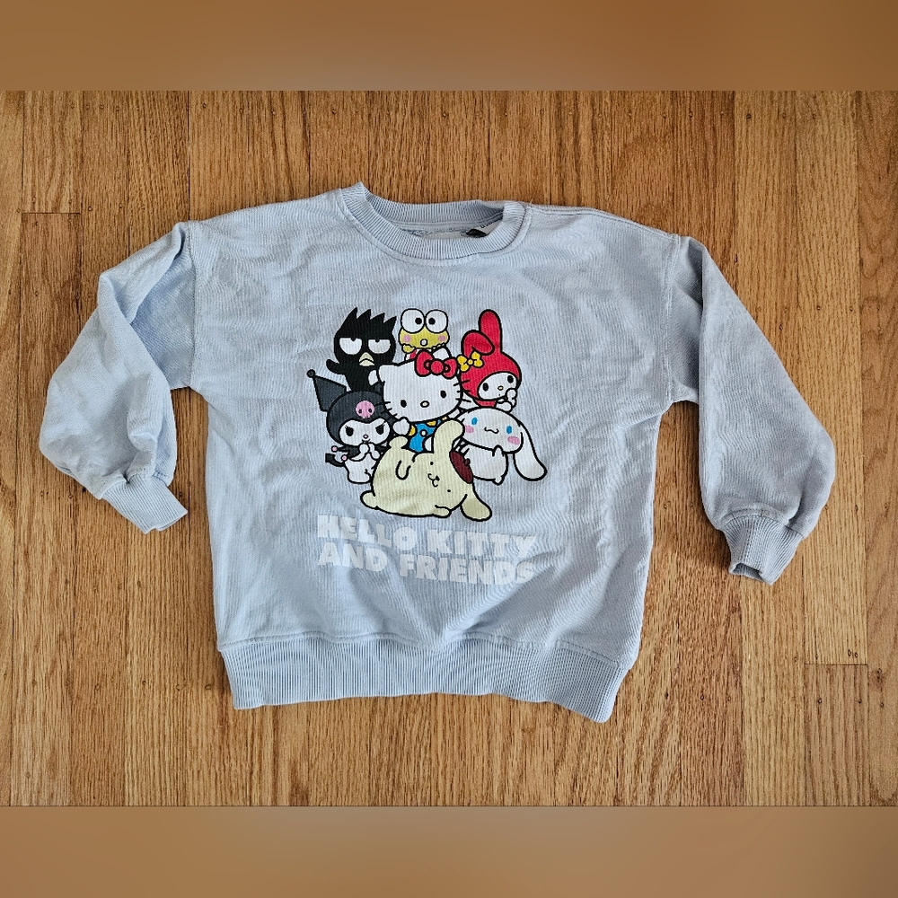 Zara Hello Kitty and Friends Sweatshirt 6-7Y